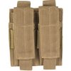 Puzdro na zásobník Mil-Tec Double Molle - coyote