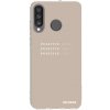Picasee silikonový průhledný obal pro Huawei P30 Lite - Positive Vibes