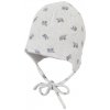STERNTALER Čiapka s podšívkou a potlačou ľadové medvedíky light gray uni veľ. 41 cm- 4-5 m