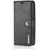 DG.MING 34222 DG.MING Peňaženkový obal 2v1 Apple iPhone 13 mini čierny