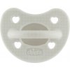 Chicco Baby silikon cumlík physio luxe sivá