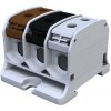 Univerzálna svorka SIMBLOCK STB 50-3X hnedá/čierna/sivá Al/Cu 3x50mm2 trojpólová, 6 otvorov