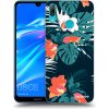 Picasee silikónový prehľadný obal pre Huawei Y7 2019 - Monstera Color
