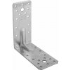 DOMAX KP uholník s prelisom Žiarové pozinkovanie (ZNO) KP 5 - 140 x 140 x 65 x 2.5 mm (10 ks)