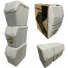 Sortibox Kôš na triedený odpad 3 x 20 l popolavo šedý