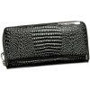 Dámska kožená peňaženka Gregorio GF111 čierna 19 x 9,5 x 3,5 cm
