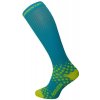 Kompresné ponožky HAVEN, EVOTEC COMAX Modrá,Zelená 44-46