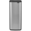 Brabantia Dotykový odpadkový kôš BO 30 l, matný oceľ, oceľ