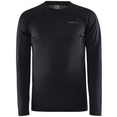 Craft Core Warm Baselayer LS Tee čierne