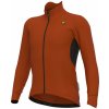 ALÉ Cyklistický dres s dlhým rukávom zimný - KLIMATIK K-IDRO - oranžová M