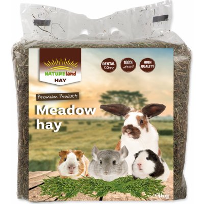 Nature Land Hay Seno z horských lúk 3 kg