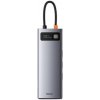 Baseus HUB Metal Gleam Series 9-in-1 Multifunctional (Type-C to 3x USB3.2/PD 100W/VGA Full HD 60Hz/H CAHUB-CU0G