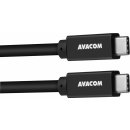 Avacom DCUS-TPCC-10K60W USB Type-C - USB Type-C, 100cm, černý