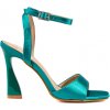 W. POTOCKI Women's heeled sandals Potocki green tyrkysová 38 W. POTOCKI 0000296178490