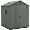 Keter Zahradní domek Darwin 6 x 6 zelený, s podlahou | cena za ks