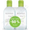Bioderma Sébium H2O Festival micelárna pleťová voda na mastnú a zmiešanú pleť 2 x 250 ml darčeková sada