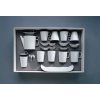 Súprava čajová Bohemia White - design prof. arch. Jiří Pelcl, český porcelán Dubí