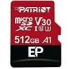 Patriot V30 A1/micro SDXC/512GB/UHS-I U3 / Class 10/+ Adaptér PEF512GEP31MCX