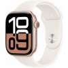 Apple Watch Series 10 42 mm ružovo zlatý hliník so svetlo rumenným športovým remienkom M/L MWWJ3QC/A