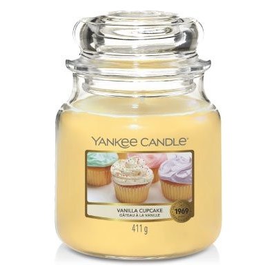 Yankee Candle Vanilla Cupcake vonná sviečka 411 g