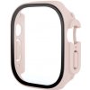 AppleKing matné púzdro s tvrdeným sklom pre Apple Watch Ultra 49mm - ružové - možnosť vrátiť tovar ZADARMO do 30tich dní