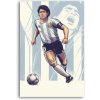 Diego Maradona obraz na plátne | Argentína