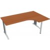stôl ergo ľavý 180x120 cm - FE 1800 60 L čerešňa