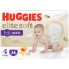 HUGGIES 2x Elite Soft Pants 4 9-14 kg 38 ks