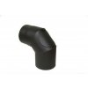 Kinekus Dymové koleno Ø130mm, 90°, 1,5mm, čistiaci otvor