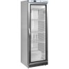 TEFCOLD Mraziaca skriňa | UF 400 VSG | s presklenými dverami – 400 l – nerez