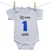 Boodyy Body s krátkym rukávom Už mám 1 rôčik Chlapec 56 (0-2 mesiace)