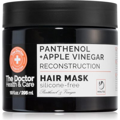 The Doctor Panthenol + Apple Vinegar Reconstruction vyživujúca maska na vlasy s panthenolom 295 ml