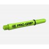 Násadky na šípky Target Pro Grip lime zelené, stredné 41mm, 9ks
