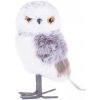 MagicHome Vianoce Sova MagicHome Vianoce, fialová, 13 cm