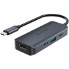 Replikátor portov HyperDrive EcoSmart Gen.2 USB-C 4-in-1 Hub 100W PD Pass-thru (HY-HD4001GL)