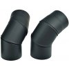 Koleno dymové 130 mm / 0-90° / 1,5 mm nastaviteľné hrubostenné