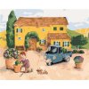 Zuty – Maľovanie Podľa Čísel – Žena Sadiaca Kvety Pri Dome V Provensálsku, 40 × 50 cm, Plátno 8596530108085
