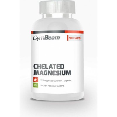 GymBeam Magnézium chelát bisglycinát 90 kapsúl