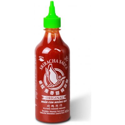 SRIRACHA FLYING GOOSE Čili omáčka pikantná 455 ml