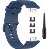 Remienok pre Huawei Watch Fit, silikónový, modrý + príslušenstvo na výmenu