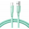 Joyroom SA34-AC6 USB-A na USB-C 100W 1m zelený