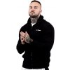 GymBeam mikina Zipper hoodie black