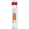Victorinox Sada kuchynských nožov na zeleninu SWISS CLASSIC 8 cm 2 ks oranžová 6.7699.2C1
