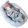 Antonio Juan 33228 CARLA realistická bábätko s mäkkým látkovým telom 42 cm