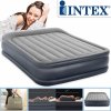 Intex Nafukovacia posteľ Intex Deluxe Pillow Queen (152 x 203 x 43 cm)+ integrovaná el. pumpa