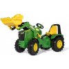 Šlapací traktor s lyžicou John Deere Rolly Toys 651047