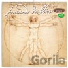 NOTIQUE Poznámkový Leonardo da Vinci 30 x 30 cm 2026