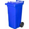 Nádoba MGB 120 lit., plast, modrá 5002, HDPE, popolnica na odpad
