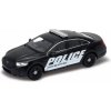 Welly Ford Interceptor Police model čierna 1:24