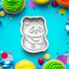 Panda - Vykrajovátko s pečiatkou